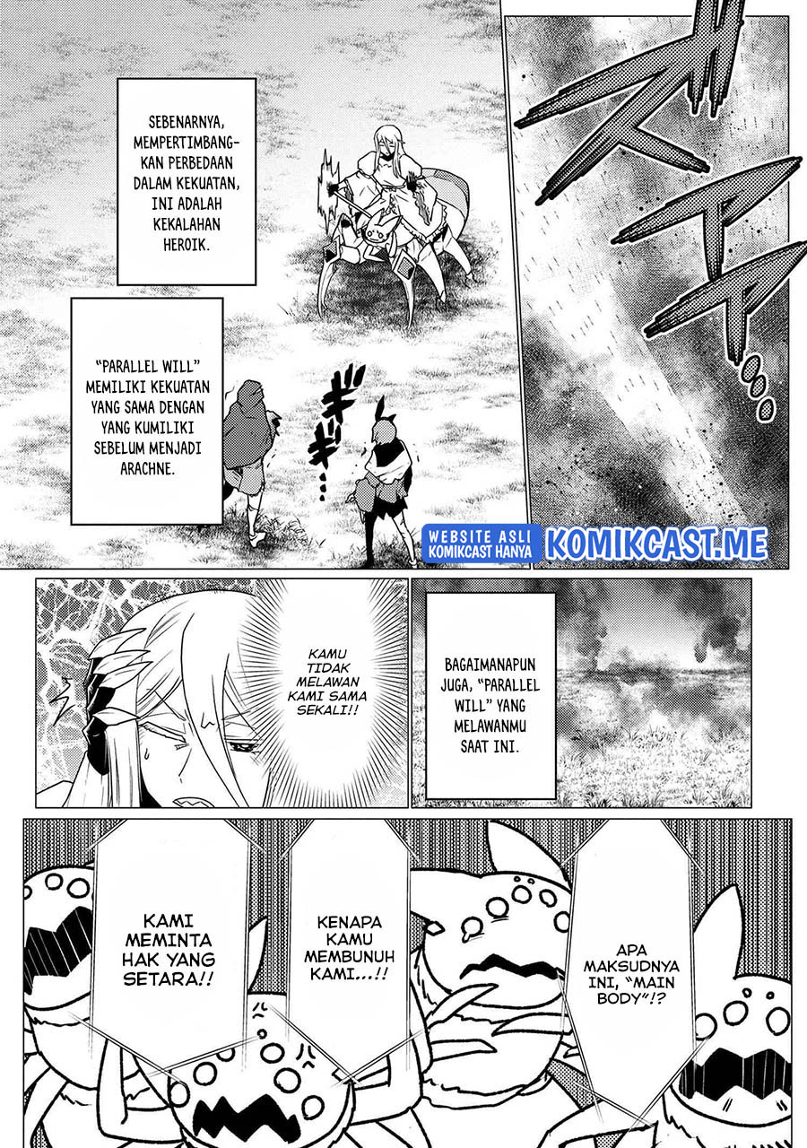 Kumo desu ga, Nani Ka? Chapter 58.2 Bahasa Indonesia